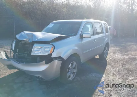 2013 Honda Pilot Ex from USA, damaged, VIN 5FNYF4H41DB078021